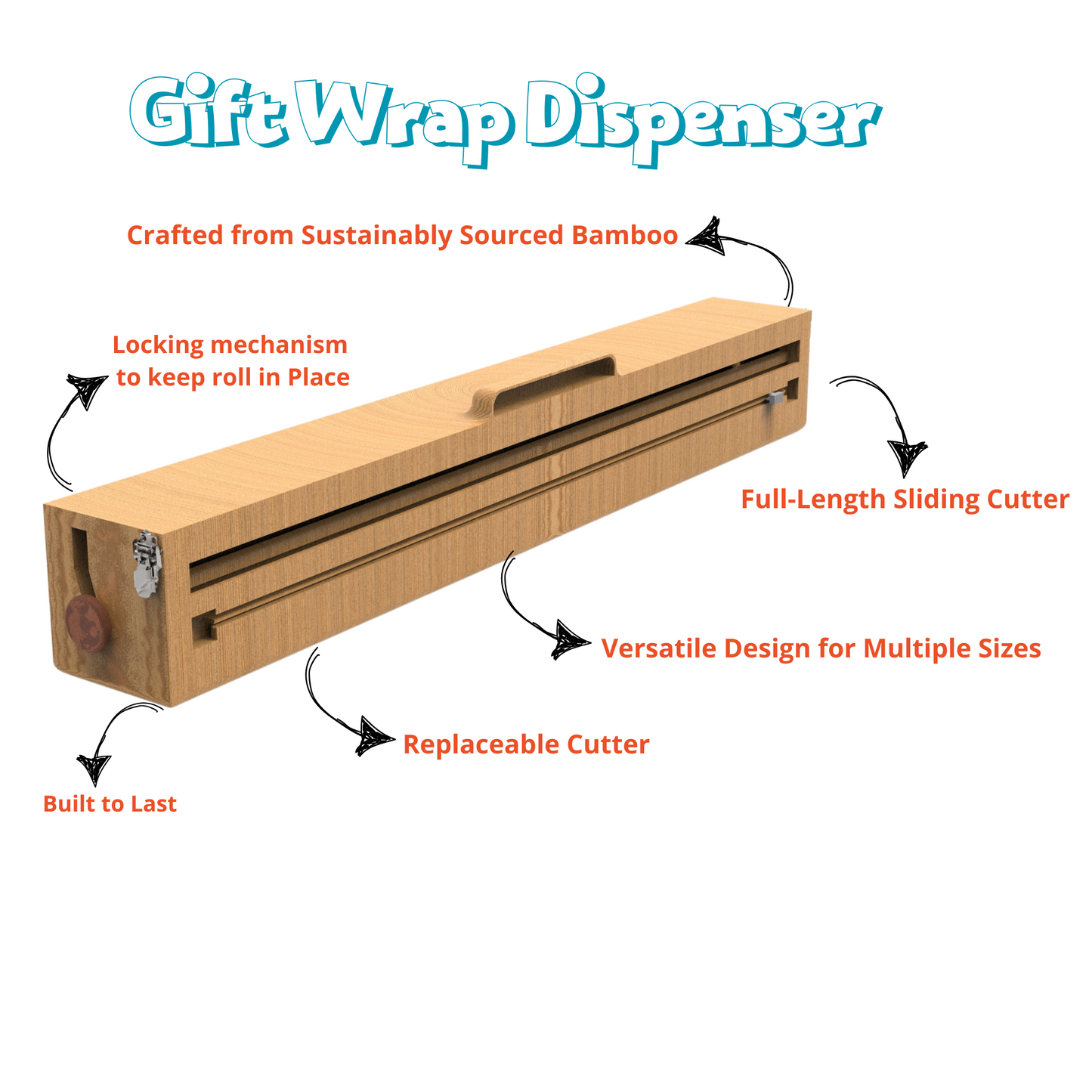 Wraply gift wrap dispenser (Pre-order only)